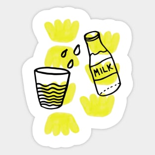 Milk Sticker